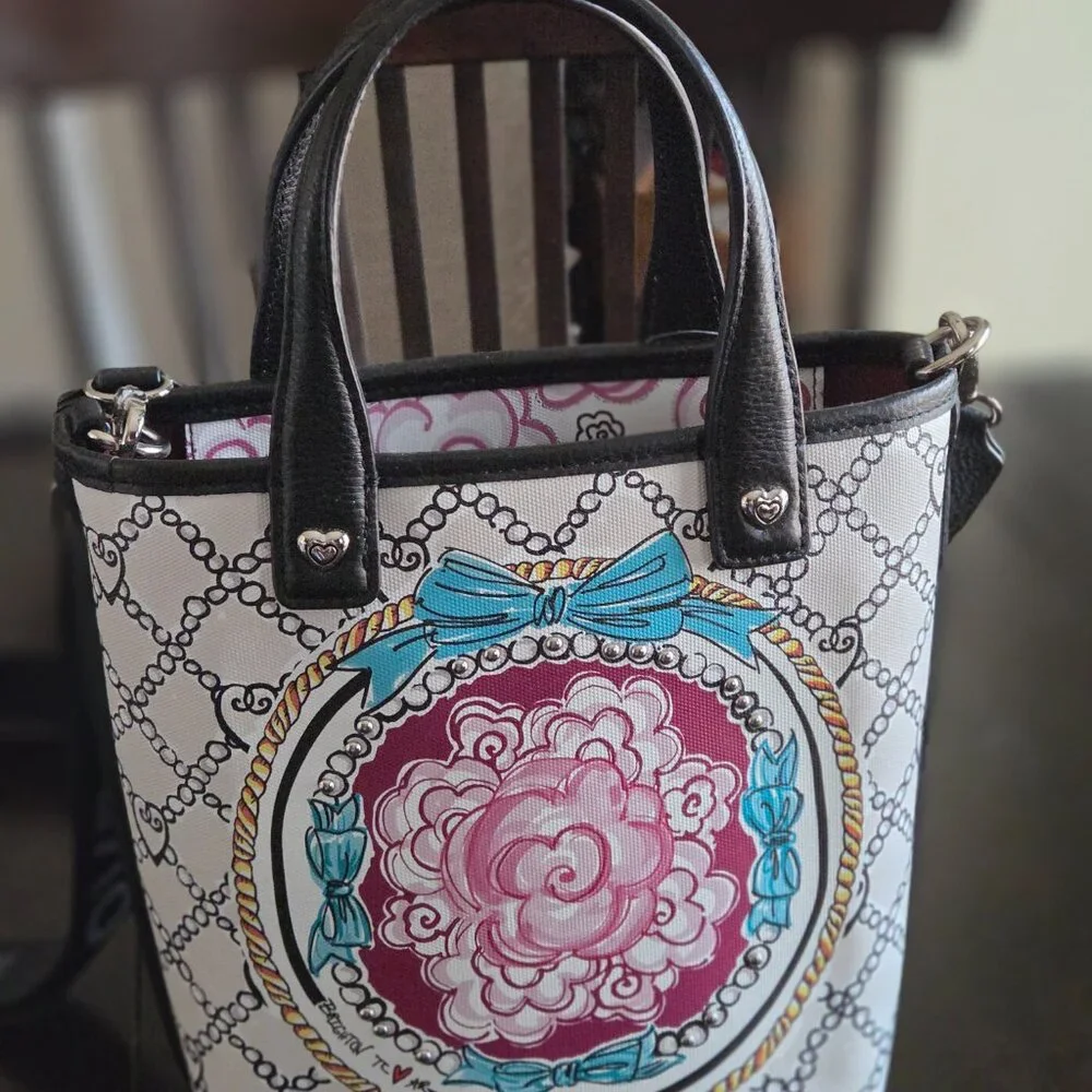 Brighton Paris Blooms Mini Tote - Picture 6 of 11